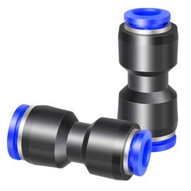 TAILONZ PNEUMATIC Straight Reducing Tube Fittings 16mm x 12mm (Pack of 2) Push to Connect