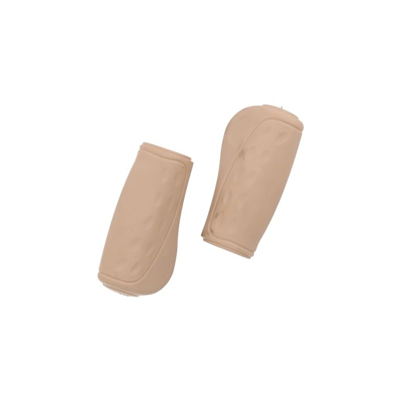 Bicycle Grips 92 mm NR.438 Ellipsis Beige Pair TPE Shift