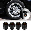 4Pcs Tire Valve Stem Caps Explosion Valve Cover Aluminum Alloy