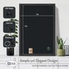 VCK 16x24 Picture Frame 3 Pack, Black Wood Poster Frame