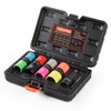 YEKEPRO Lug Nut Socket Set, 8 Size 1/2-Inch Drive Wheel