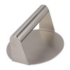 Stainless Steel Burger Press Professional Manual Adjustable Prevents Stick Grill