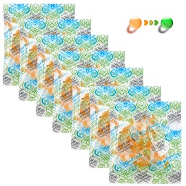 Wisesorb 100Pcs 2g Food Safe Desiccant Packs, Indicating Silica Gel Packets, Desiccant Moisture Absorbers for Storage