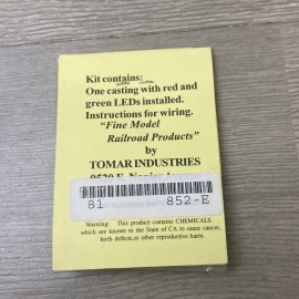 Tomar Industries Tomas Industries HO Operating Two Light Dwarf Signal #H-852 NEW