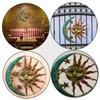 Ipetboom 1 PC Unique Sun Moon Pendant Wall Hanging Decor