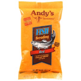 Andys Breading Fish Red, 10 Oz (Pack of 6)