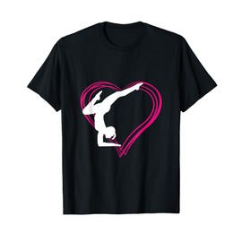 Gymnastics In Heart - Colorful Gymnast Gift T-Shirt
