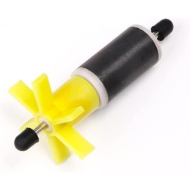 Impeller for Lay Z Spa Pump Impeller Replacement Filter Included Stainless Steel Shaft and Caps (Yellow)