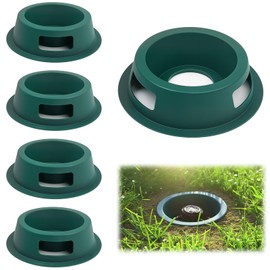 Outside Lawn Sprinkler Head Protector - 5 Pcs Sprinkler Guards for Protects Outside Sprinklers Head and Reduce Harm from Cars and Mowers