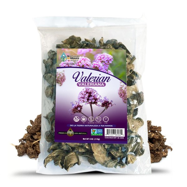 Tierra Naturaleza Valerian Herb Tea 4 oz. 113 grams Valerian Root Tea Mexican Herb