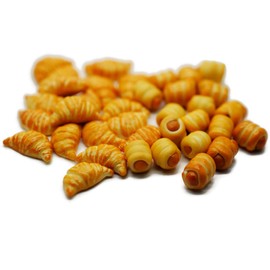AIICraft 20 Mix Sausage Rolls Croissant Bakery Garden Display Minimal Decoration