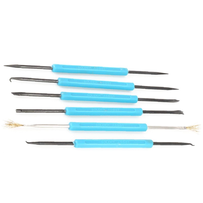 Soldering Pick Set, Repairing Assist Tool 6Pcs Solder Pick, Electronic