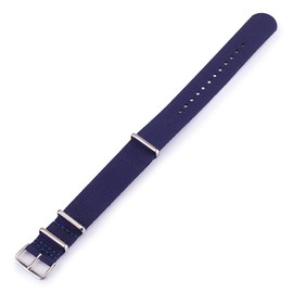 Jumpsunfun NATO Belt 0.63 inches (16 mm), 0.71 inches (18 mm), 0.79 inches (20 mm), 0.87 inches (22 mm) Watch Band, Nylon, Military Watch Band, Watch Replacement Strap (Replacement Instruction Manual