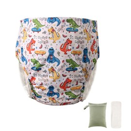 DURASIKO Leak-Proof Cover with Diaper Insert,Underwear for Incontinence with Storage Bag,Breathable Layer,Snap Closure,Reusable&Washable,Protection for Special Needs Bariatric Patients Or Bedwetting