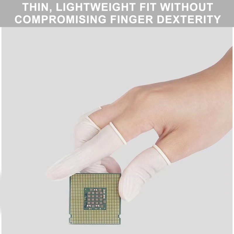 150pcs Latex Finger Protectors - Finger Cots - Waterproof Finger