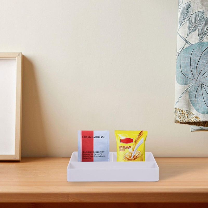 DOITOOL Coffee Station Organizer, Coffee Bar Box, Countertop Sugar Holder,