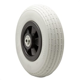 Wagner 04820201 Puncture Proof PU Foamed Wheel Diameter Wheel 200 mm Axle 8 mm Load Capacity 100 kg