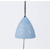 Iwachu 27166 Wind Chime, Bubbles, Silver/Sky Blue, Φ2.0 x (H)