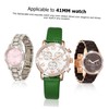 TEHAUX Rhinestone Watch Case Ring Protector for Watch Elegant Bling