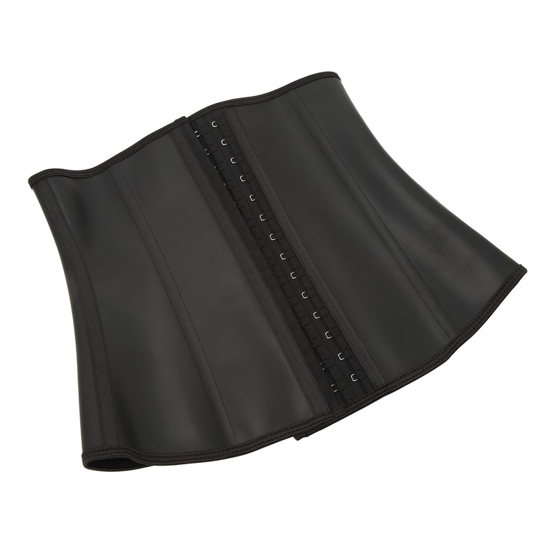 Women Underbust Latex Sport Waist Trainer Tummy Control 4 Row