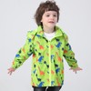 IjnUhb Waterproof Hooded Jacket for Boys Girls,Kids Raincoats Outdoor Windbreaker