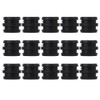 LIOOBO Hard Rubber Bumpers for Foosball Tables: 15Pcs Foosball Machine