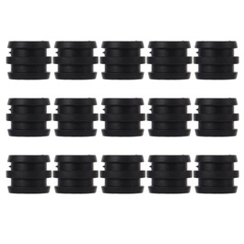 LIOOBO Hard Rubber Bumpers for Foosball Tables: 15Pcs Foosball Machine Bushings Bearing Rods, Standard Foosball Bearing Rods Replacements