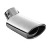 Rumplex Exhaust Trim Oval Stainless Steel Sports Exhaust Tailpipe End