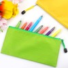Tamaki 12 Pack Zipper Pencil Pouch Pencil Bags, Zipper Pencil