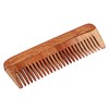 SVATV N-5 Neem Wood Comb Handmade 4 x 1 inch