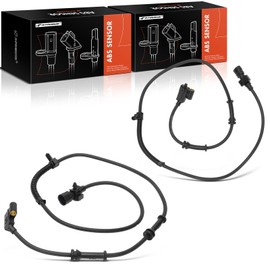 A-Premium - Sensor de velocidad de rueda ABS compatible con modelos Jeep, WJ Grand Cherokee 1999-2004, utilidad deportiva, lado delantero del conductor y del pasajero, juego de 2 piezas, repuesto # 56041316AA, 56041317AB
