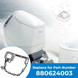 MOTOQUEEN L6 Powerhead Gasket for Mercury Verado 200-400hp Block to Adaptor Ref 880624003