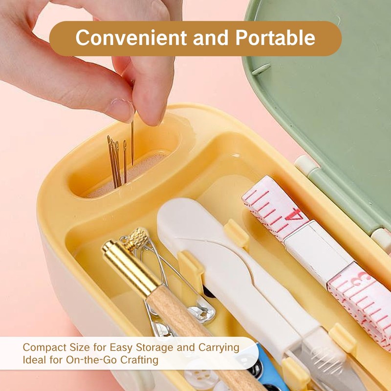 BRBASAP Tambour Embroidery Hook Needle Kit Beading Tool with 3