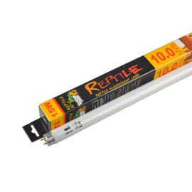 LUCKY HERP 10.0 Fluorescent Desert Terrarium Lamp Tube,T8,15 Watt 18 Inches