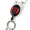 Hasepro Magic Warfare Carabiner Key Reel, Rose Kuzaki