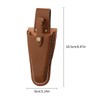 Tabanzhe Leather Sheath Tool - Protective Case for Garden Pruning