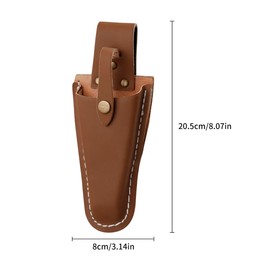 Tabanzhe Leather Sheath Tool - Protective Case for Garden Pruning Shears, Pliers, and Scissors Storing Placing,Gardening Tools Pouch Holder