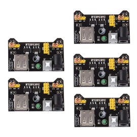 MB102 Breadboard Power Supply Module 3.3V/5V for Arduino Board Solderless Breadboard 5pcs