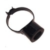 Floplast Soil Pipe Black Strap Boss with 32mm Rubber Boss