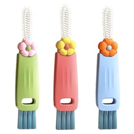 3 PCS 3 in 1 Cup Lid Gap Cleaning Brush, Bottle Cleaning