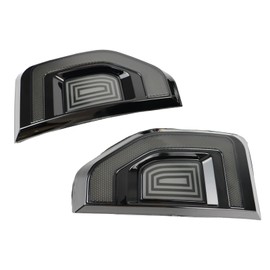 ZDEERAOTO LED Front Side Marker Light DRL Amber Sequential Turn Signal Lamp 2 in 1 Function Feature Kit for Ford Maverick 2022 2023 2024 2025 Fender Trim Rocker Panel OEM Trim Accessories