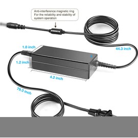 Kircuit 54.6V 2A Replacement Charger Compatible with VOLTCYCLE EB-M3 EBM3 M3 48V 18.2AH DC54.6V 2000mA Power Supply Adapter Cable Cord