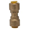 Supplying Demand SB1 1/4 Inch Quick Connect HVAC Brass Coupler