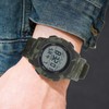 Men Digital Sports Watch 50m Waterproof Watch with LED Backlight
