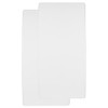 Meyco Baby Uni Molton Stretch Fitted Sheets Pack of 2