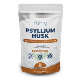 Psyllium Husk Plantago Calidad Premium 300 G Cascarilla