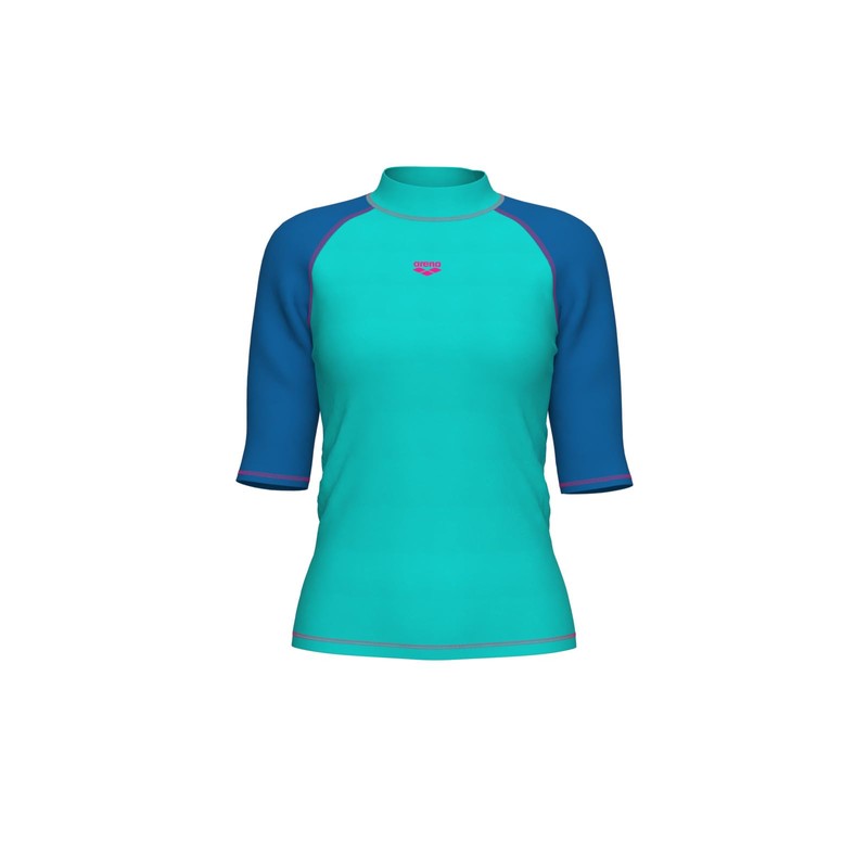 ARENA Maglia a Maniche Corte da Donna Graphic con Protezione