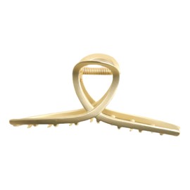 ZOONAI Rhinestone Hair Claw Clips for Thick Heavy Hair, Women Girls Large Metal Pearl Claw Clips Non Slip Hair Jaw Wedding Party Hair Accessories (Gold)