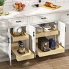 WelFurGeer Soft Close Pull Out Cabinet Organizer, 17" W x