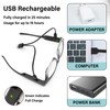 Reading Glasses with Lights USB Rechargeable Magnifying Glasses Lighted Readers
